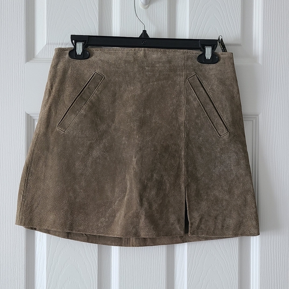 Blank NYC Suede Mini Skirt